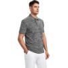 SAMERM Golf Shirts for Men Dry Fit Short Sleeve Mens Golf Shirt Performance Moisture Wicking Polo Shirts for Men(Black18)