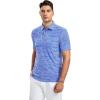 SAMERM Golf Shirts for Men Dry Fit Short Sleeve Mens Golf Shirt Performance Moisture Wicking Polo Shirts for Men(Blue13)