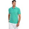 SAMERM Golf Shirts for Men Dry Fit Short Sleeve Mens Golf Shirt Performance Moisture Wicking Polo Shirts for Men(Green)