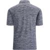SAMERM Golf Shirts for Men Dry Fit Short Sleeve Mens Golf Shirt Performance Moisture Wicking Polo Shirts for Men(Navy Golf Polo)