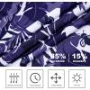 SAMERM Golf Shirts for Men Super Stretch Jacquard Dry Fit Golf Polo Moisture Wicking Short Sleeve Polo Shirts for Men(Navy Leaf Polo)