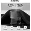 SAMERM Golf Shirts for Men Super Stretch Jacquard Dry Fit Golf Polo Moisture Wicking Short Sleeve Polo Shirts for Men(Z Dark Gary)