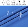 SAMERM Mens Dress Shirt Wrinkle Free Moisture Wicking 4-Way High Stretch Super Soft Casual Button Down Shirts(Seamless Royal Blue)