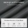 SAMERM Mens Dress Shirt Wrinkle Free Moisture Wicking 4-Way High Stretch Super Soft Casual Button Down Shirts(Stripe Grey)