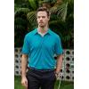 SAMERM Mens Dress Shirt Wrinkle Free Moisture Wicking 4-Way High Stretch Super Soft Casual Button Down Shirts(Turquoise Short Sleeve Shirt)
