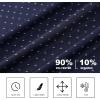 SAMERM Mens Golf Shirts Short Sleeve Dry Fit Performance Moisture Wicking Print Sport Polo Shirts for Men Casual(Navy Sail Golf Shirt)