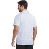 SAMERM Mens Golf Shirts Short Sleeve Dry Fit Performance Moisture Wicking Print Sport Polo Shirts for Men Casual(White U Golf Shirt)
