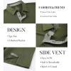 SAMERM Men’s Long Sleeve Golf Shirts Casual Polo Shirts for Men Performance Collar Shirts Workwear Office(Mens Polo Olive Green)