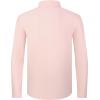 SAMERM Men’s Long Sleeve Golf Shirts Casual Polo Shirts for Men Performance Collar Shirts Workwear Office(Mens Polo Pink)