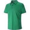 SAMERM Golf Shirts for Men Dry Fit Short Sleeve Moisture Wicking Casual Solid Stylish Mens Polo Shirts, Green, L