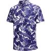 Navy Leaf Polo