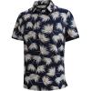 Navy Palm Leaf Shirt
