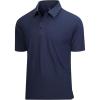 Navy Seamless Polo