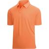 Orange Seamless Polo