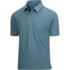 Teal Seamless Polo