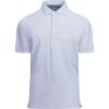 Black Blue Square Golf Shirt