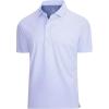 White Circle Golf Shirt