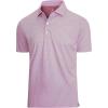 Wine Diamond Golf Shirt