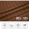 SAMERM Mens Knit Polo Shirts Short Sleeve Textured Casual Polo Shirt Fashion Stylish Lightweight Breathable T Shirt for Men(Brown)
