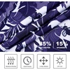 SAMERM Golf Shirts for Men Super Stretch Jacquard Dry Fit Golf Polo Moisture Wicking Short Sleeve Polo Shirts for Men(Purple-a)