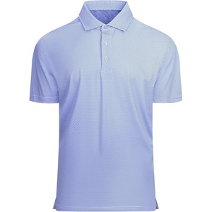 SAMERM Mens Golf Shirts Dry Fit Performance Sport Polo Shirts for Men | Moisture Wicking Casual Print Golf Shirt Short Sleeve Stiff Collar 4-Way Stretch Lightweight Comfort for Sport,Work,Stay Cool(Blue White Square Golf Shirt)