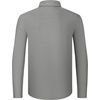 SAMERM Men’s Long Sleeve Polo Shirts Moisture Wicking Golf Shirts Soft(Mens Polo Grey)