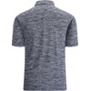 SAMERM Golf Shirts for Men Super Stretch Jacquard Dry Fit Golf Polo Moisture Wicking Short Sleeve Polo Shirts for Men(Navy Golf Polo)